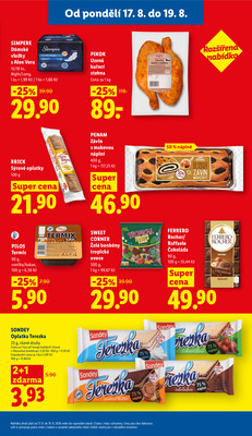 Lidl od 17.8. do 19.8.2026