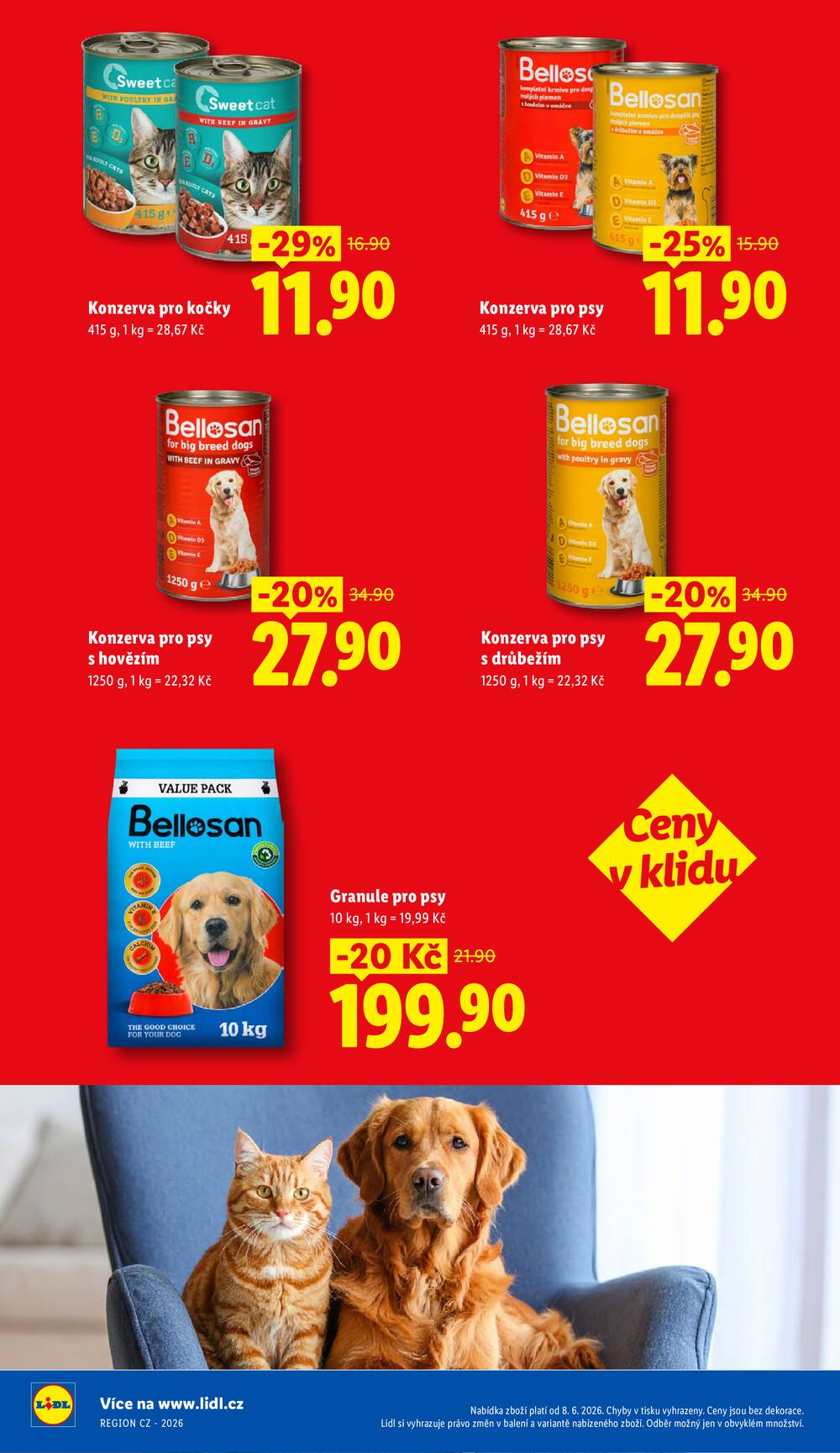 Lidl Čtvrtek od 20.8. do 23.8.2026