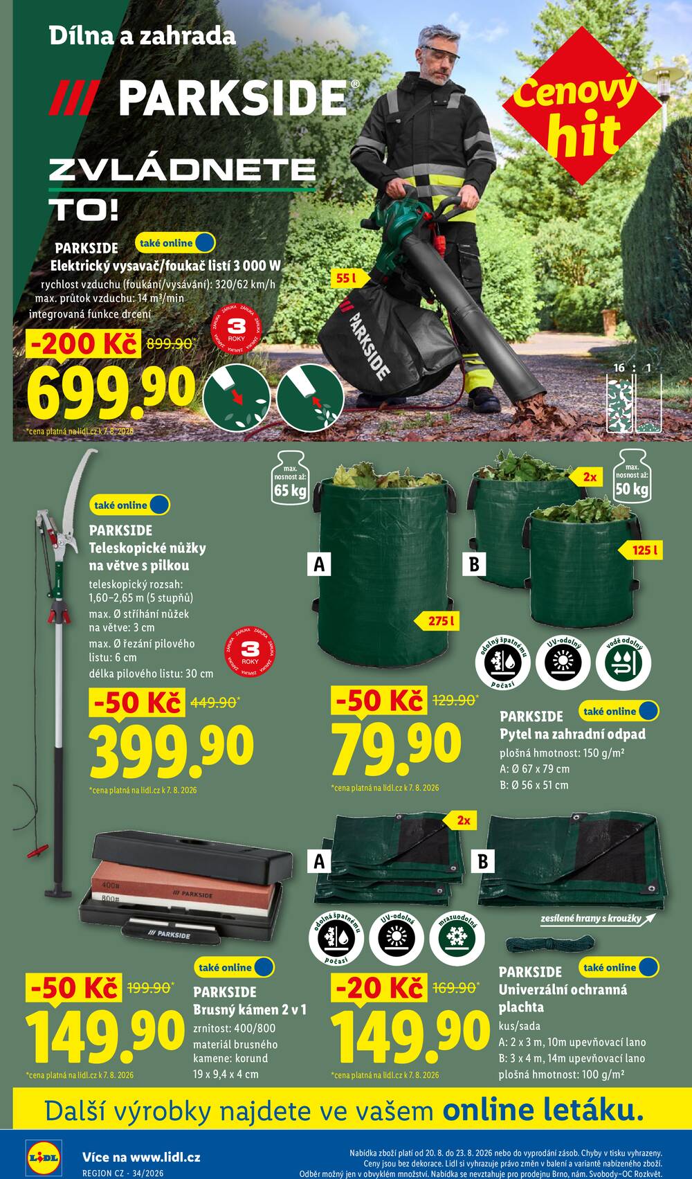 Lidl Spotřební zboží 17.8. - 23.8.
