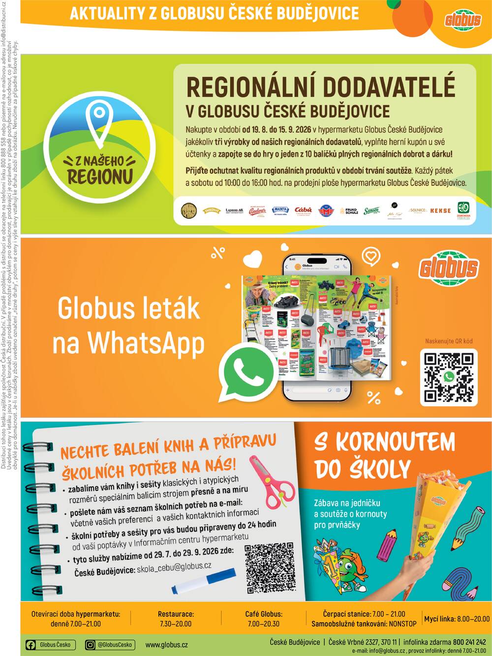 Leták Globus - Akční leták Globus 19.8. - 25.8.2026 - Globus České Budějovice - strana 33 Leták Globus - Akční leták Globus 19.8. - 25.8.2026 - Globus České Budějovice - strana 33