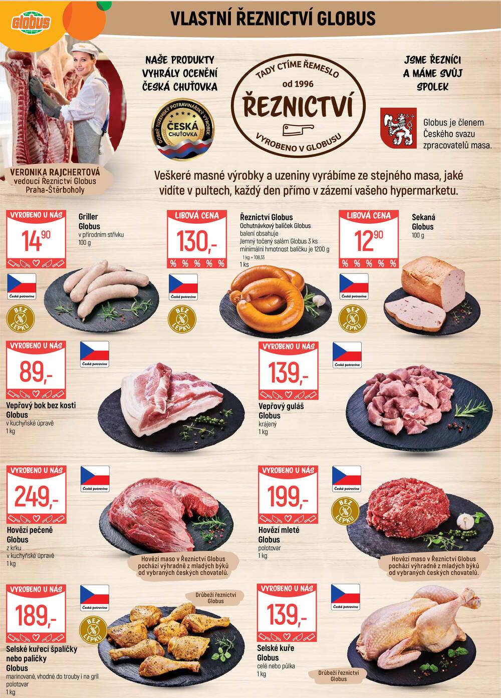Akční leták Globus 19.8. - 25.8.2026 - Globus Praha - Štěrboholy