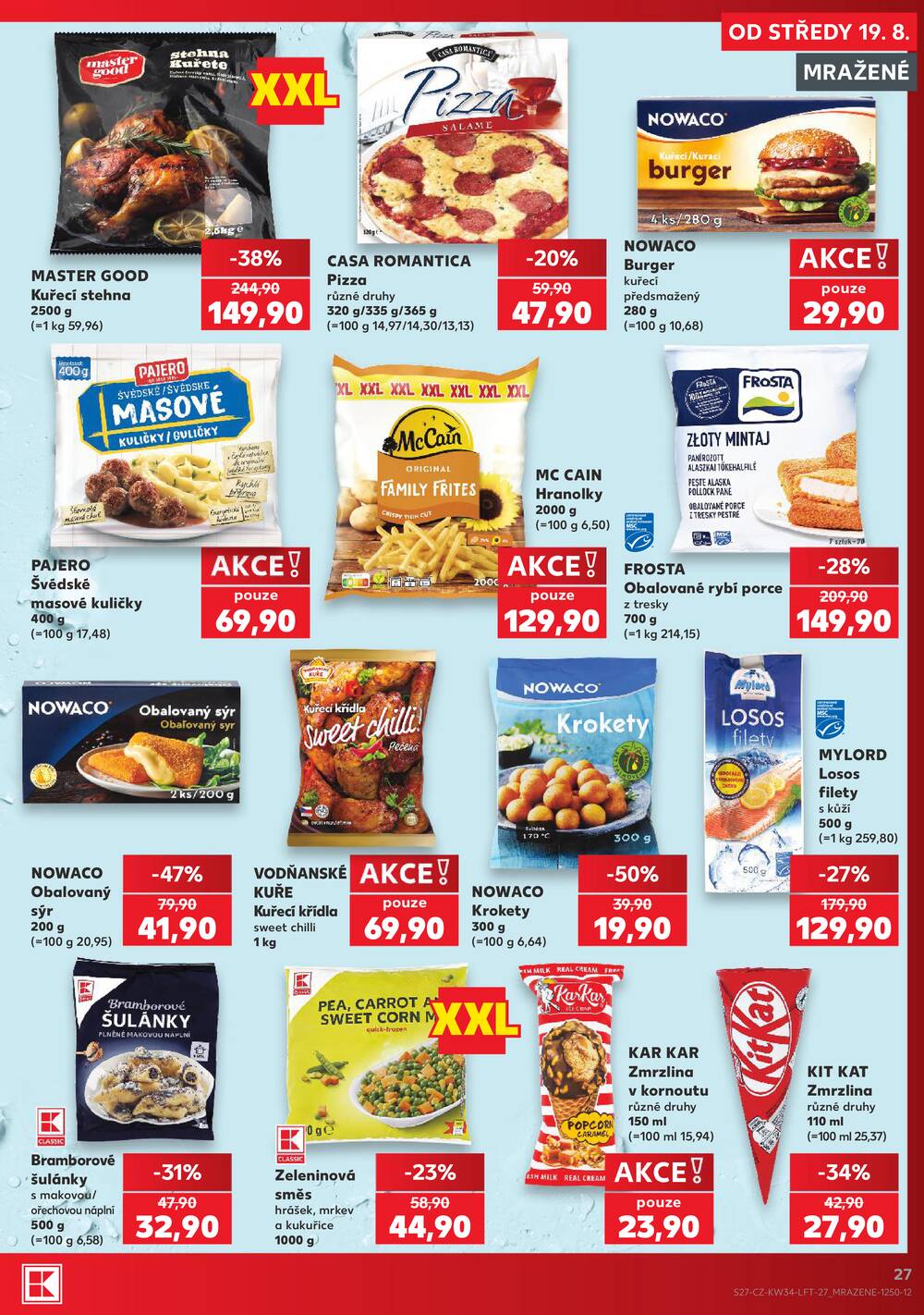 Kaufland 19.8. - 25.8. - Kaufland - Čáslav