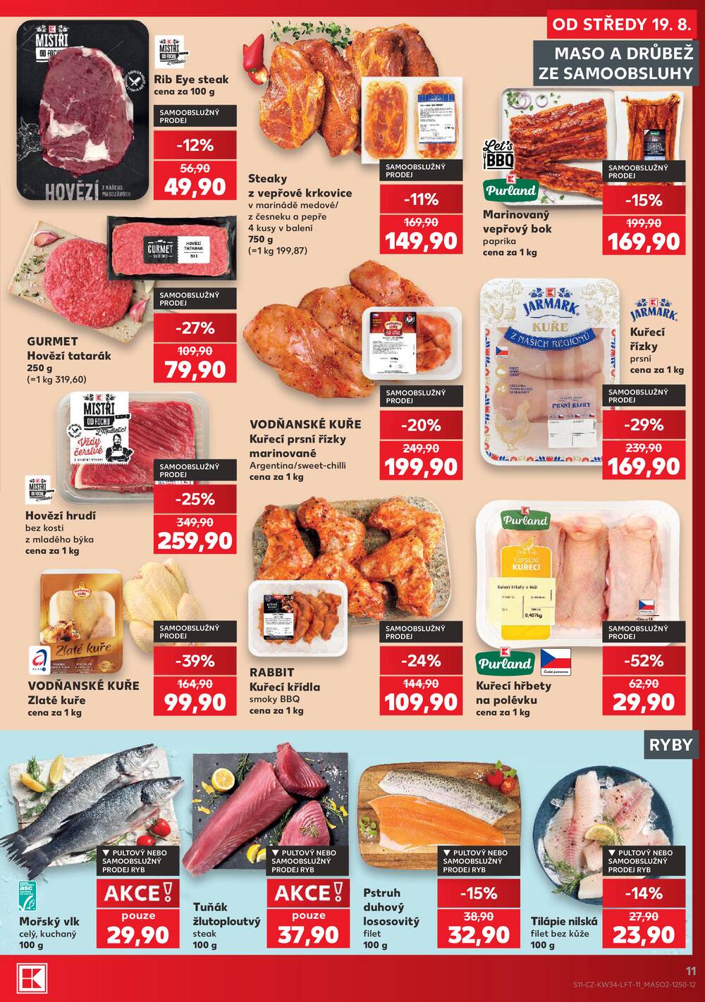 Kaufland 19.8. - 25.8. - Kaufland - Děčín