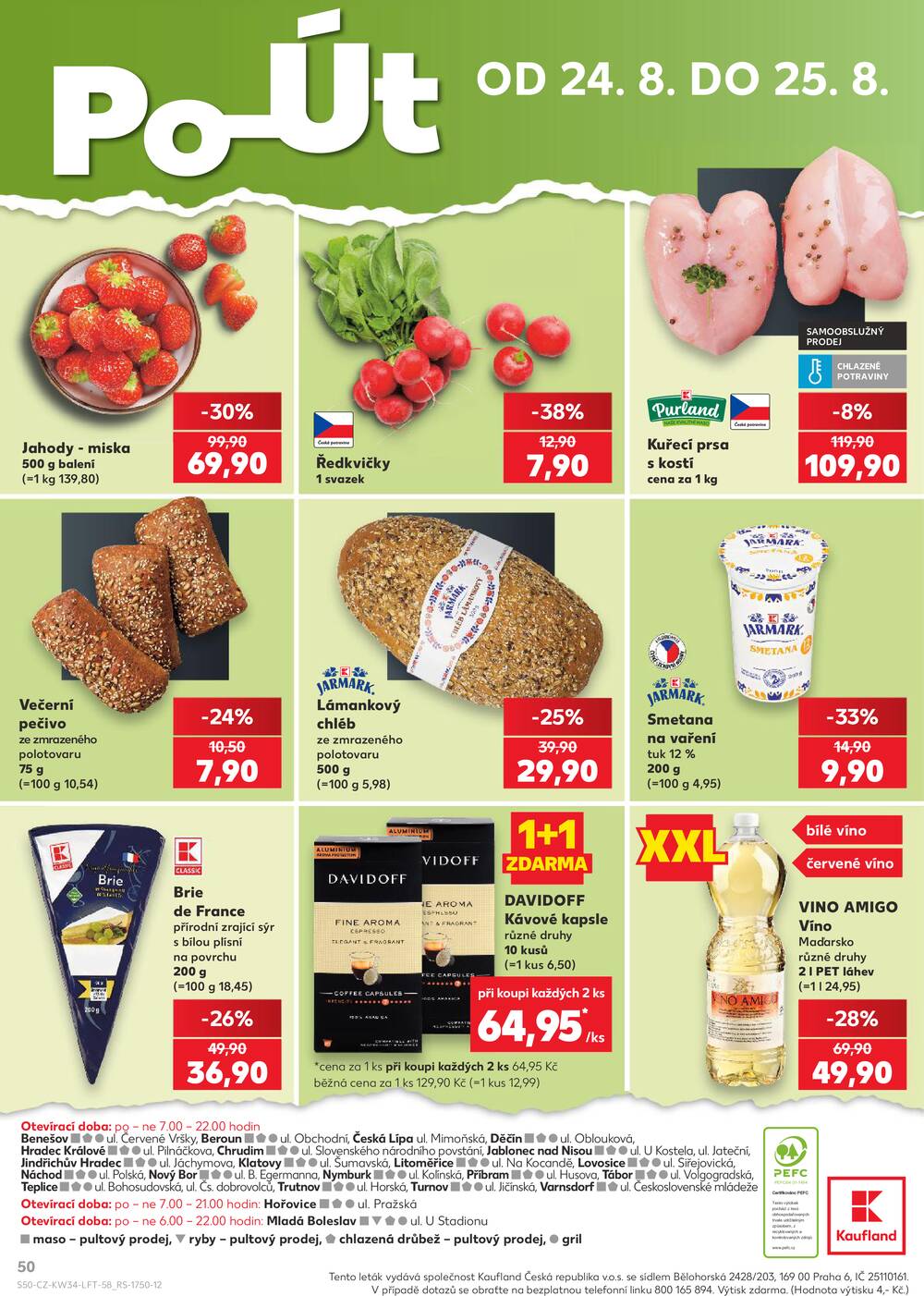 Kaufland 19.8. - 25.8. - Kaufland - Beroun