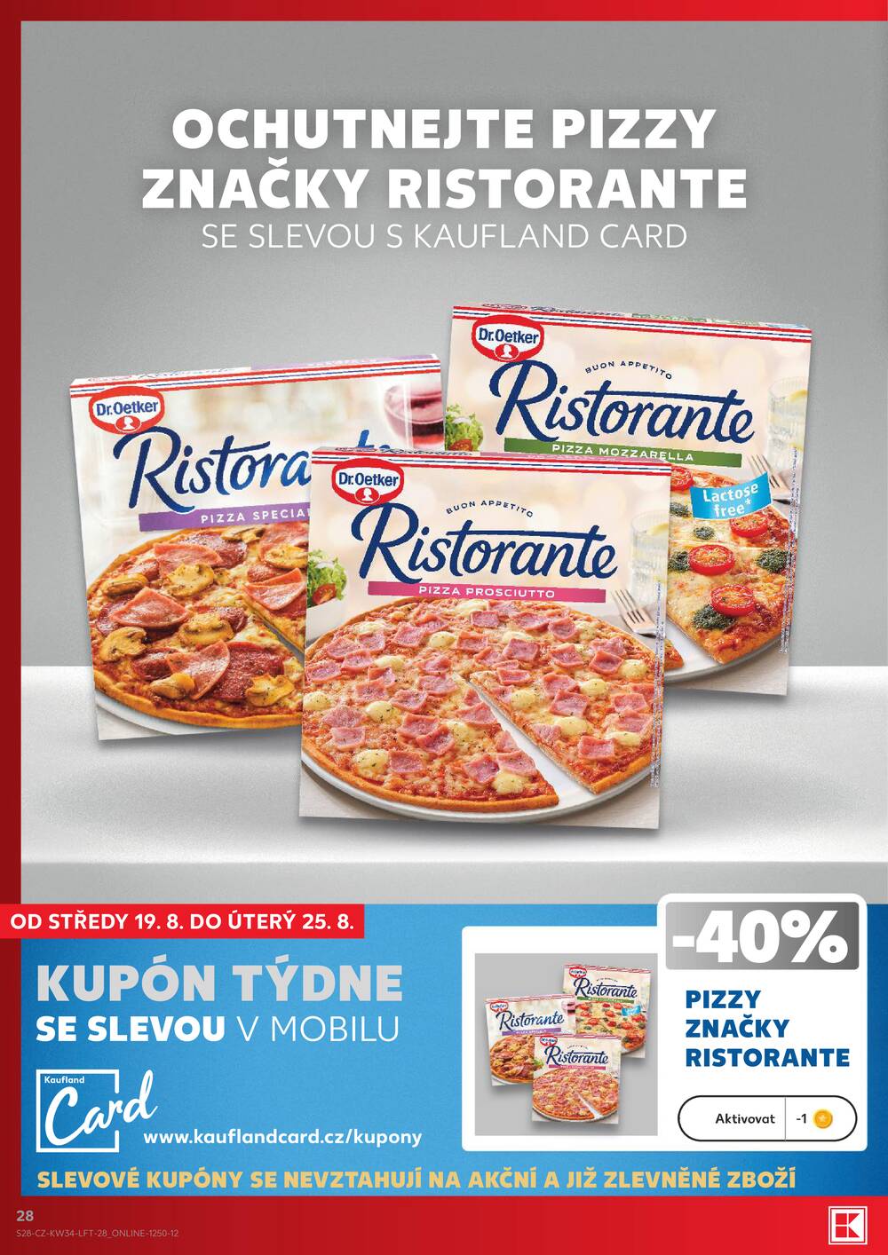 Kaufland 19.8. - 25.8. - Kaufland - Jindřichův Hradec
