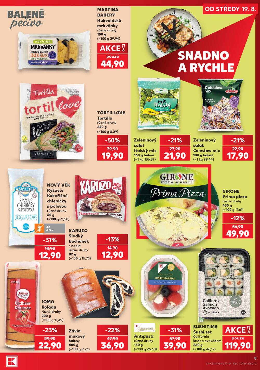 Kaufland 19.8. - 25.8. - Kaufland - Nový Bor