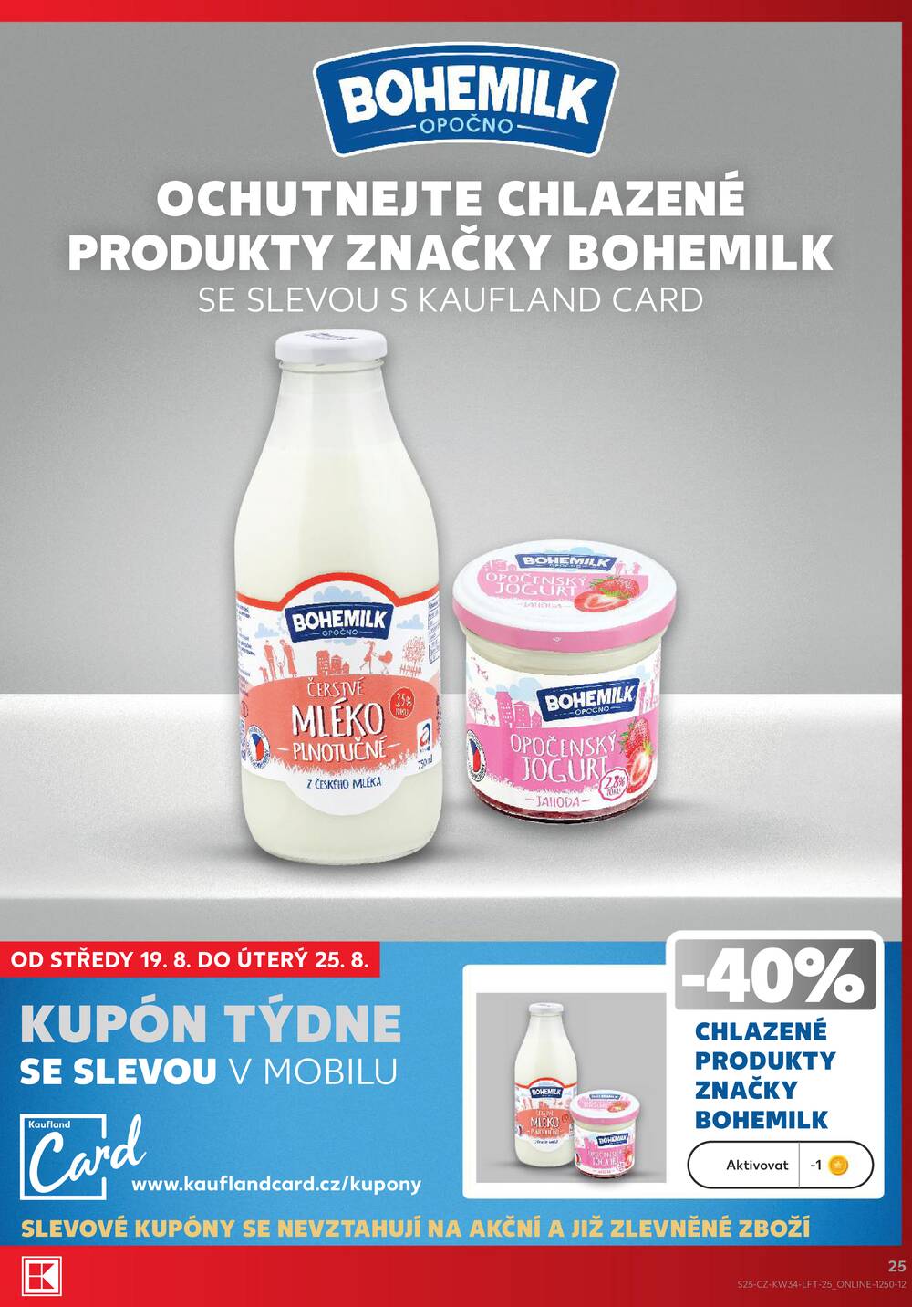 Kaufland 19.8. - 25.8. - Kaufland - Orlová