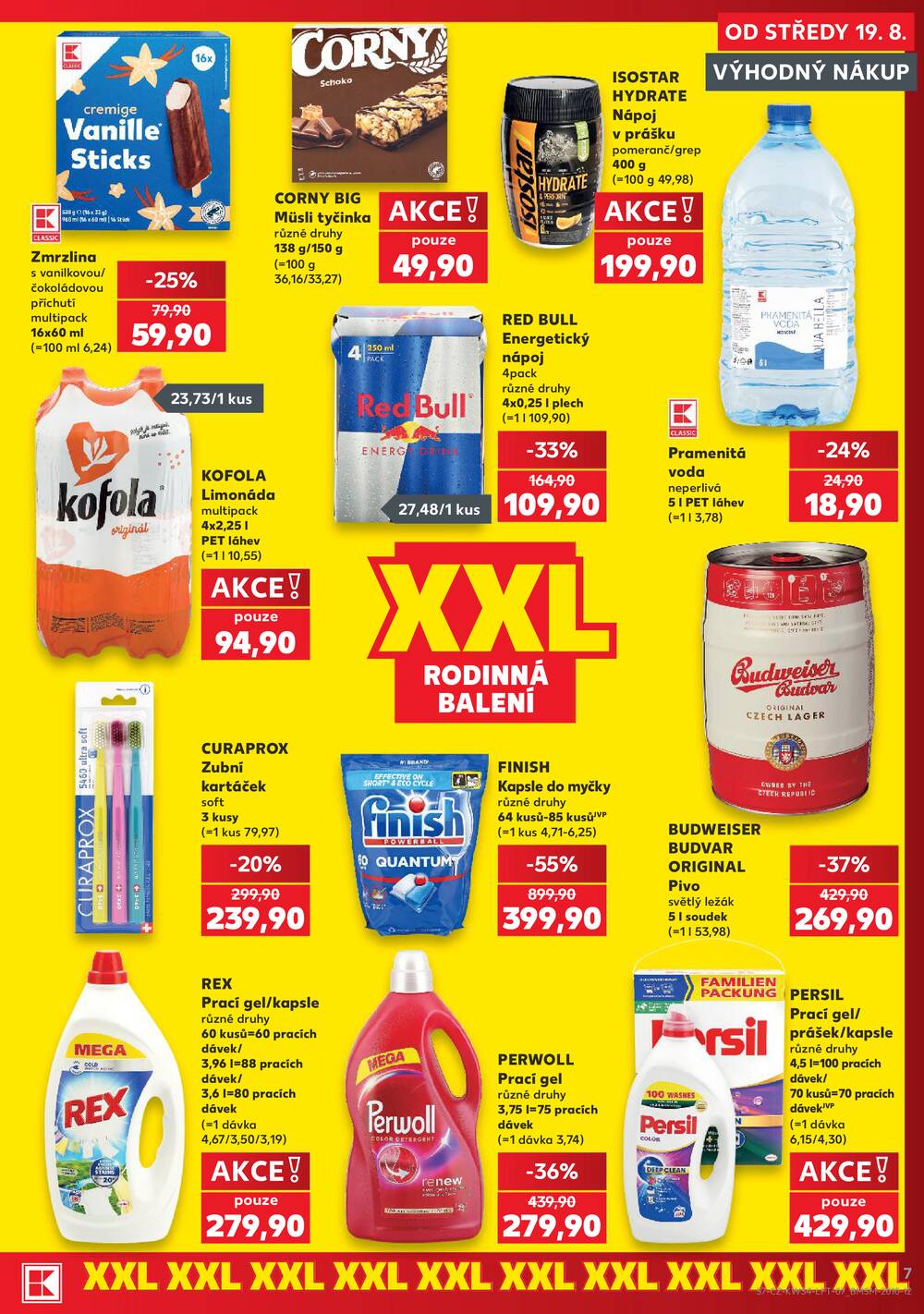 Kaufland 19.8. - 25.8. - Kaufland - Vyškov