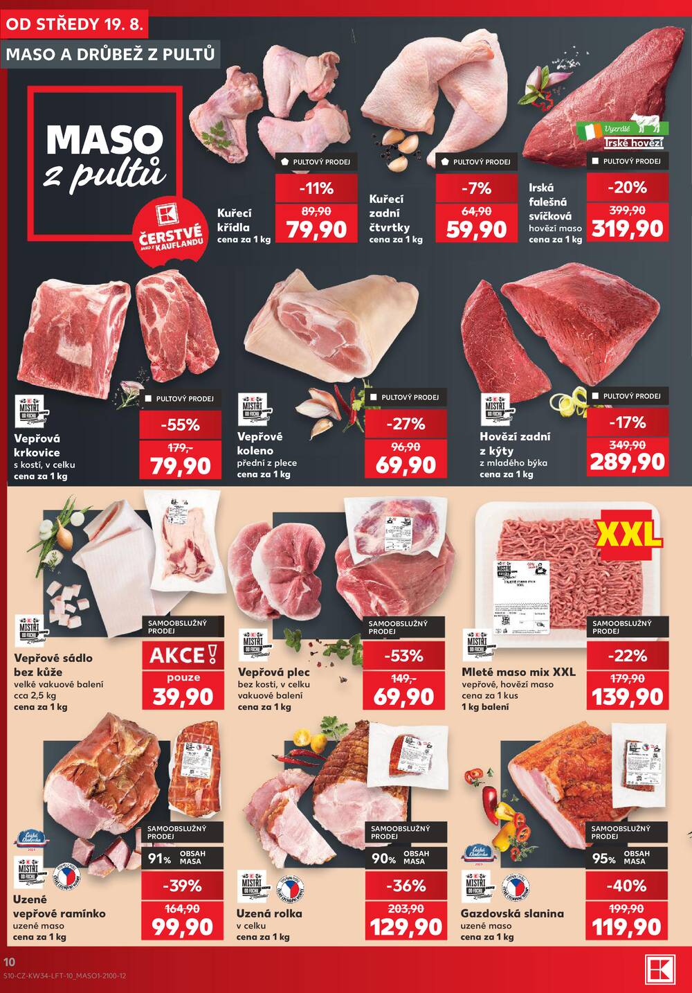 Kaufland 19.8. - 25.8. - Kaufland - Pardubice (S. K. Neumanna)