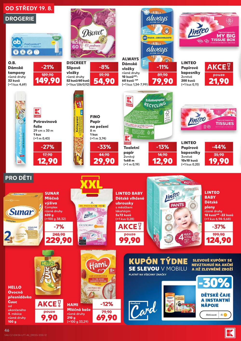 Kaufland 19.8. - 25.8. - Kaufland - Litvínov