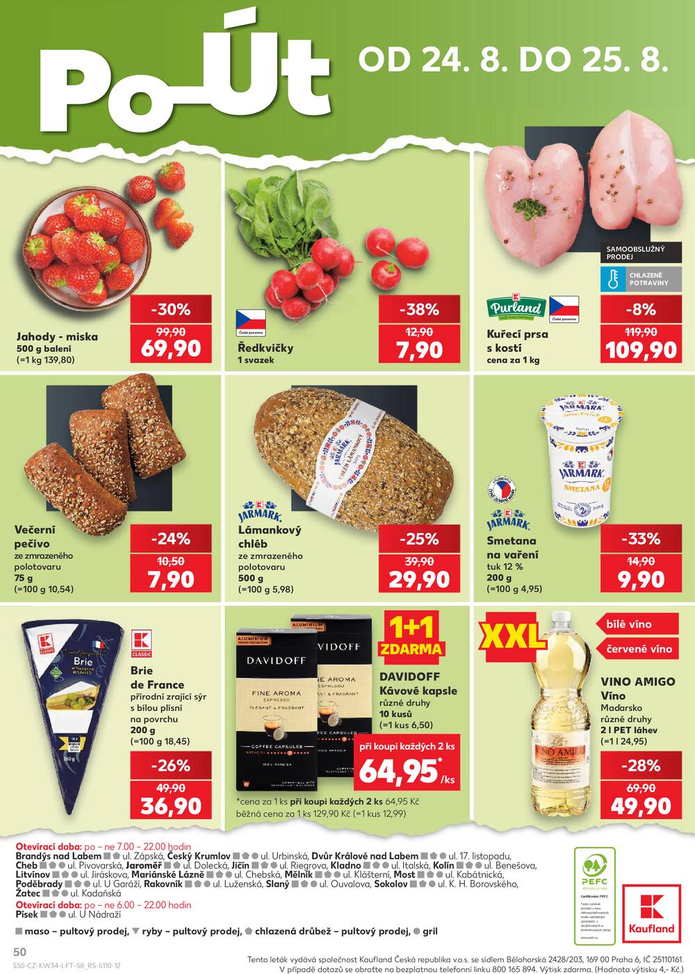 Kaufland 19.8. - 25.8. - Kaufland - Litvínov