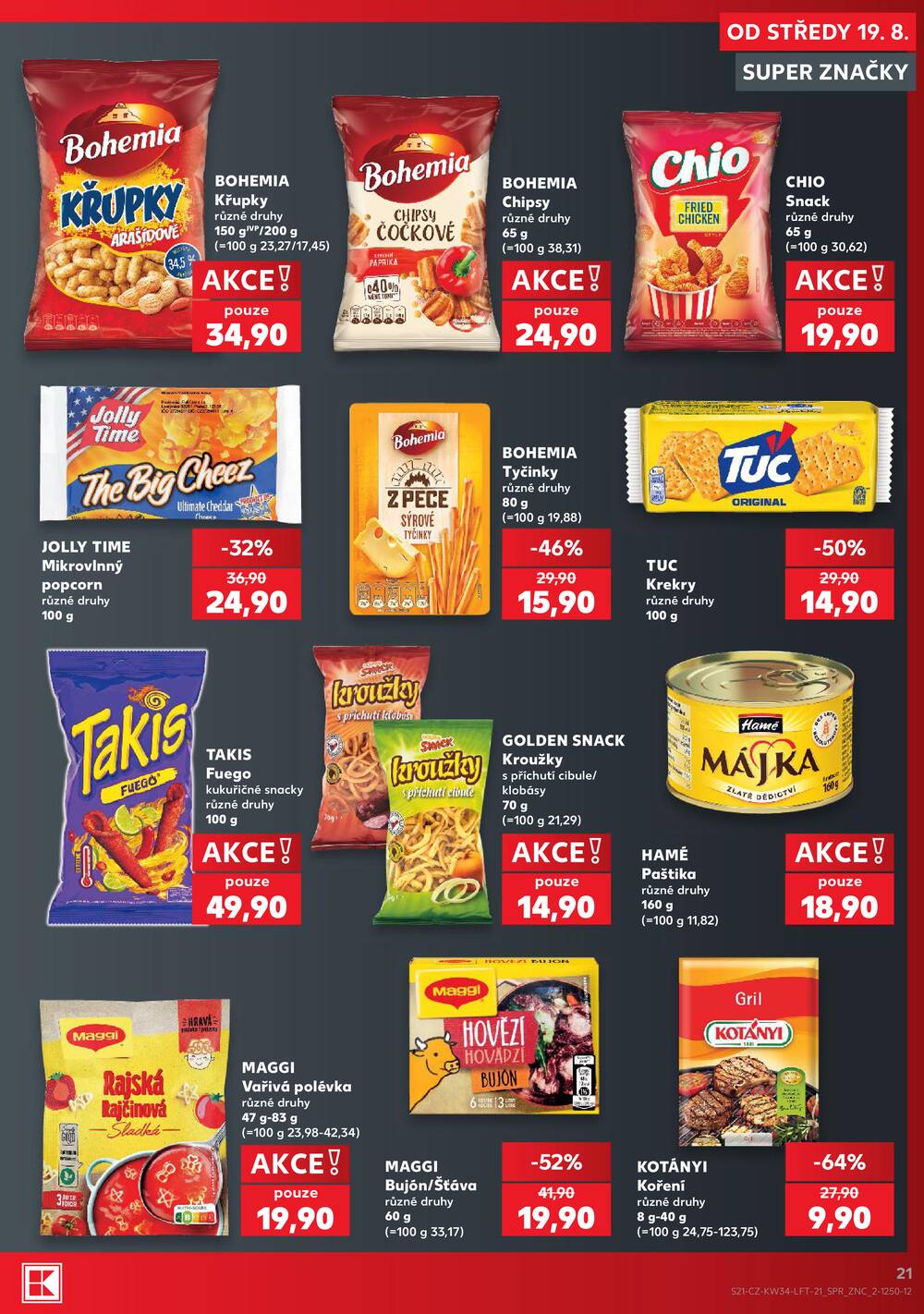 Kaufland 19.8. - 25.8. - Kaufland - Kuřim
