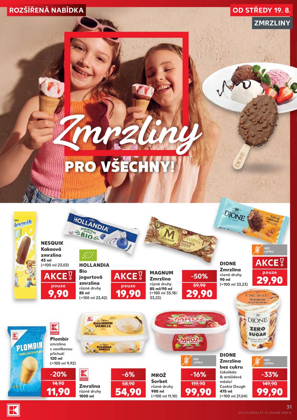 Kaufland 19.8. - 25.8. - Kaufland - Otrokovice