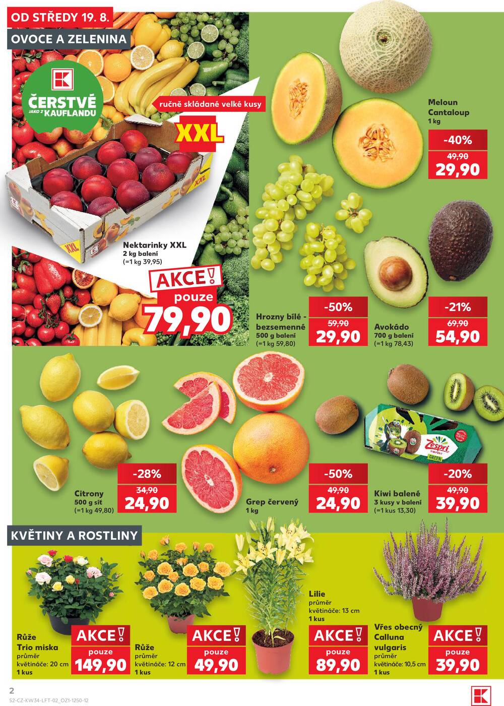 Leták Kaufland - Kaufland 19.8. - 25.8. - Kaufland - Lanškroun - strana 2 Leták Kaufland - Kaufland 19.8. - 25.8. - Kaufland - Lanškroun - strana 2