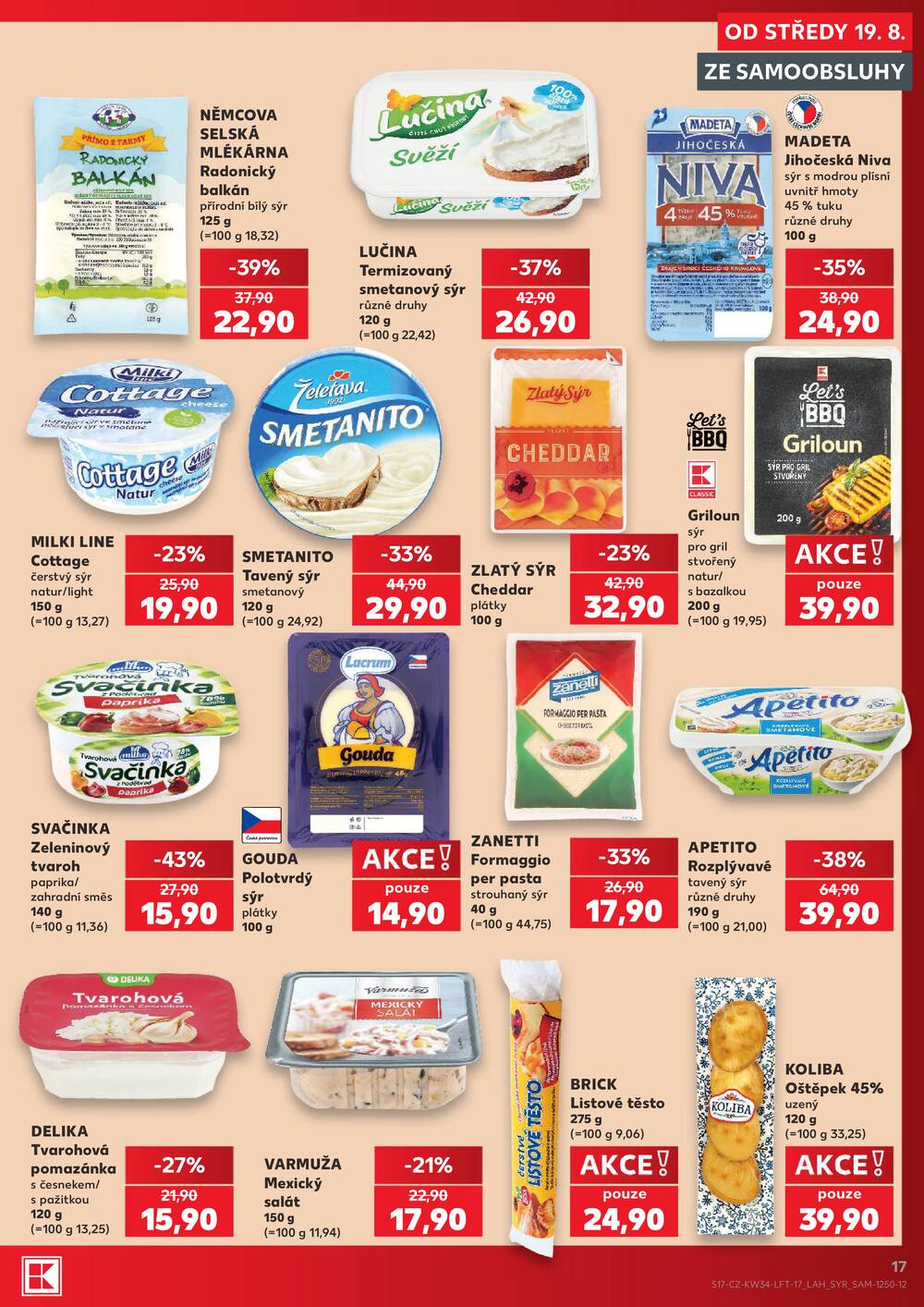 Kaufland 19.8. - 25.8. - Kaufland - Zábřeh na Moravě