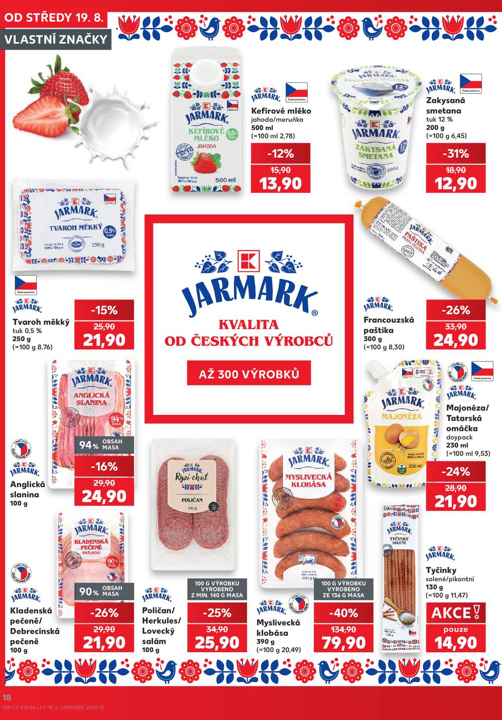 Kaufland 19.8. - 25.8. - Kaufland - Zábřeh na Moravě