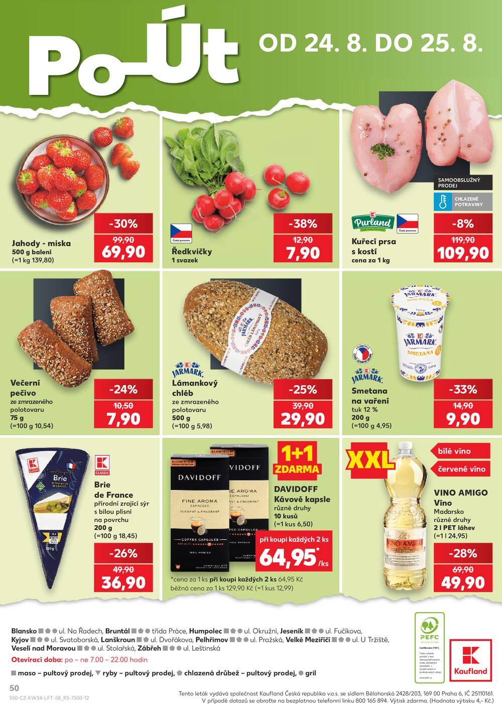 Kaufland 19.8. - 25.8. - Kaufland - Zábřeh na Moravě