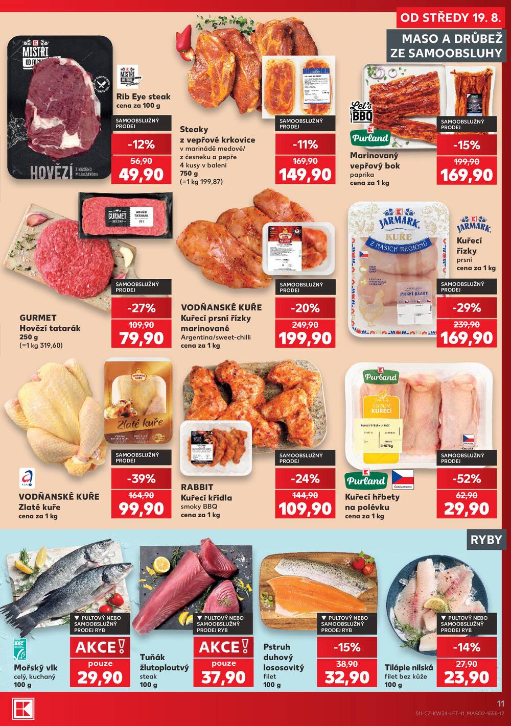 Kaufland 19.8. - 25.8. - Kaufland - Vrchlabí