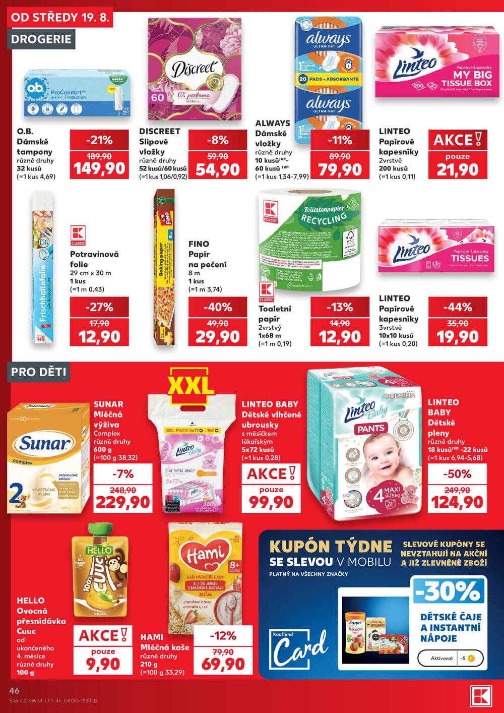 Kaufland 19.8. - 25.8. - Kaufland - Roudnice nad Labem
