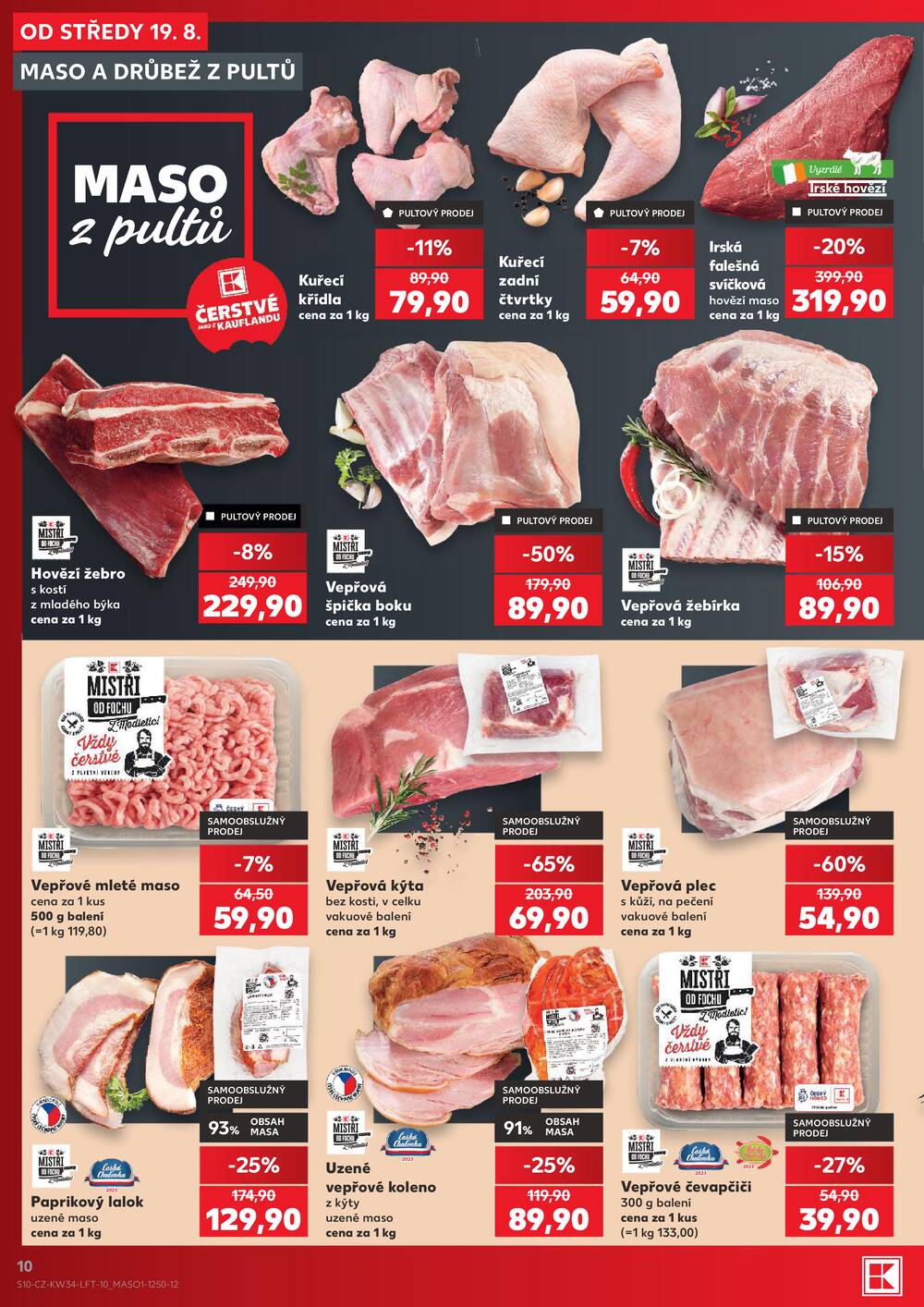 Kaufland 19.8. - 25.8. - Kaufland - Velké Meziříčí