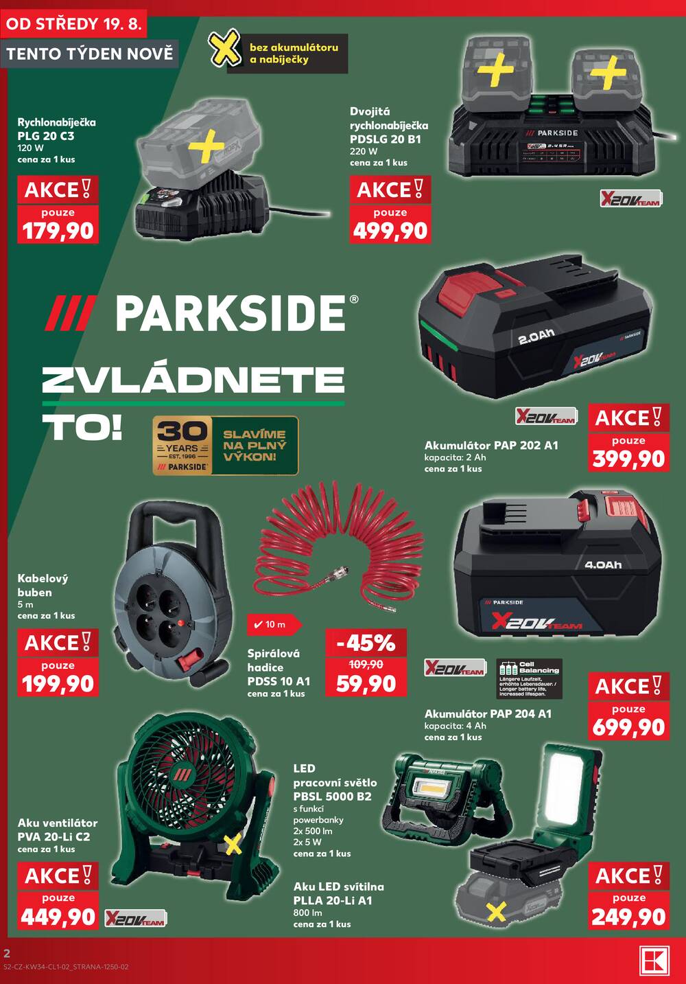 Leták Kaufland - Kaufland - Spotřební zboží - 19.8.-25.8.2026 - strana 2