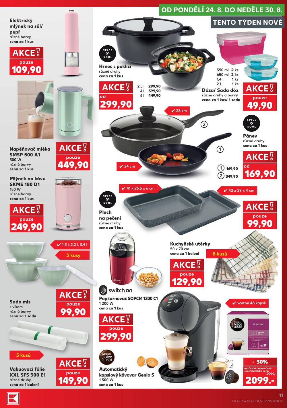 Leták Kaufland - Kaufland - Spotřební zboží - 19.8.-25.8.2026 - strana 11 Leták Kaufland - Kaufland - Spotřební zboží - 19.8.-25.8.2026 - strana 11