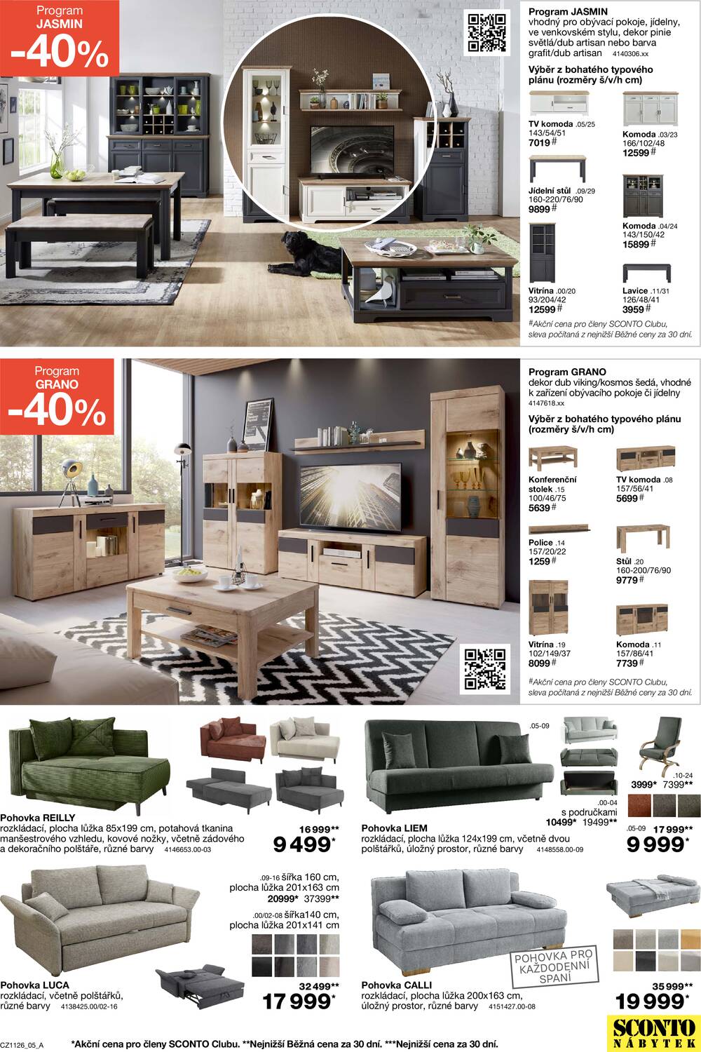 Sconto nábytek od 26.8. do 22.9.2026