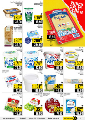JIP Cash & Carry České Budějovice, Most, Náchod, Polička, Sušice a Svoboda nad Úpou od 19.8. do 25.8.2026