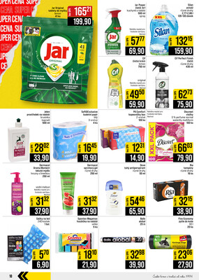 JIP Cash & Carry České Budějovice, Most, Náchod, Polička, Sušice a Svoboda nad Úpou od 19.8. do 25.8.2026