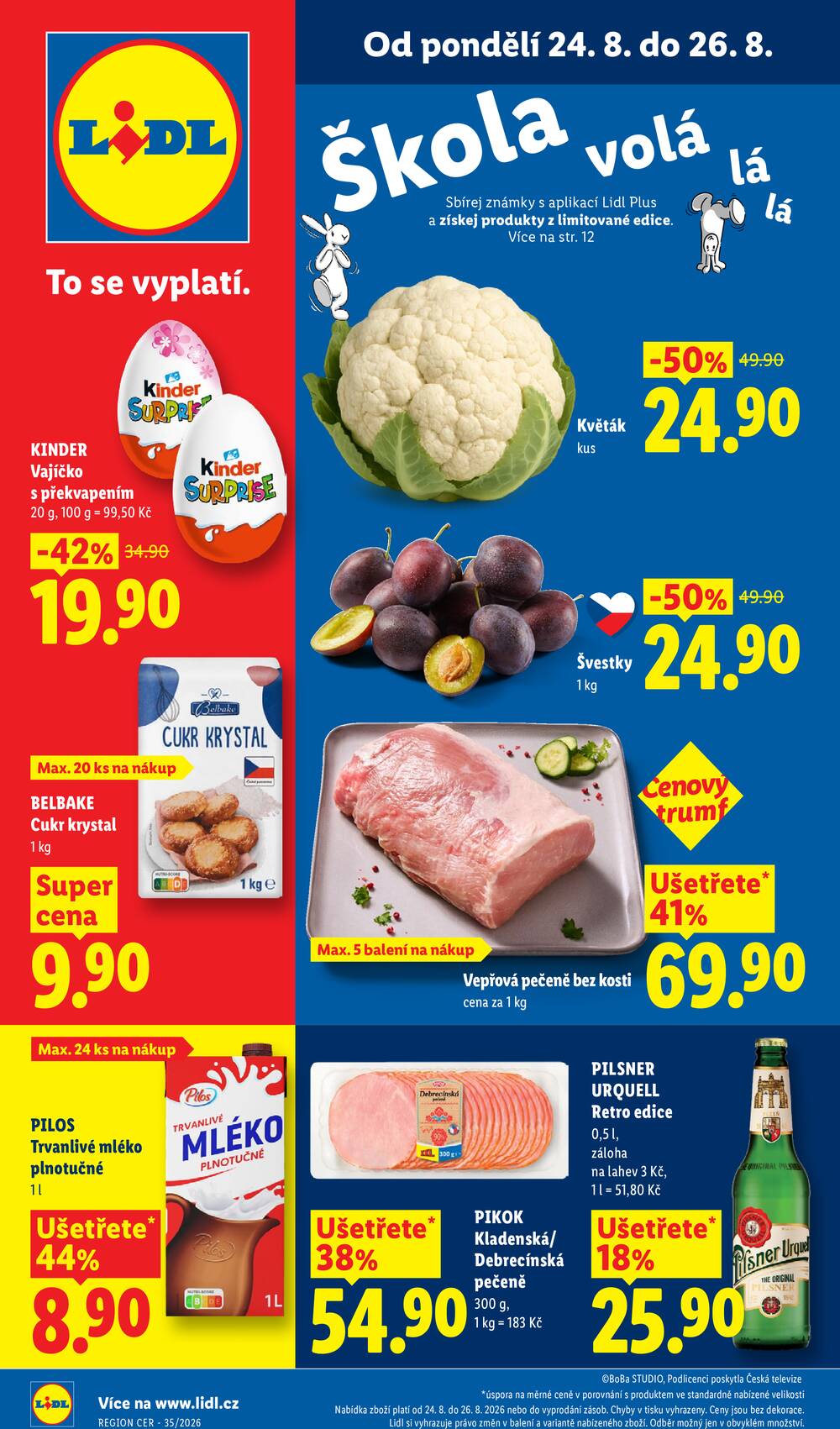 Lidl od 24.8. do 26.8.2026
