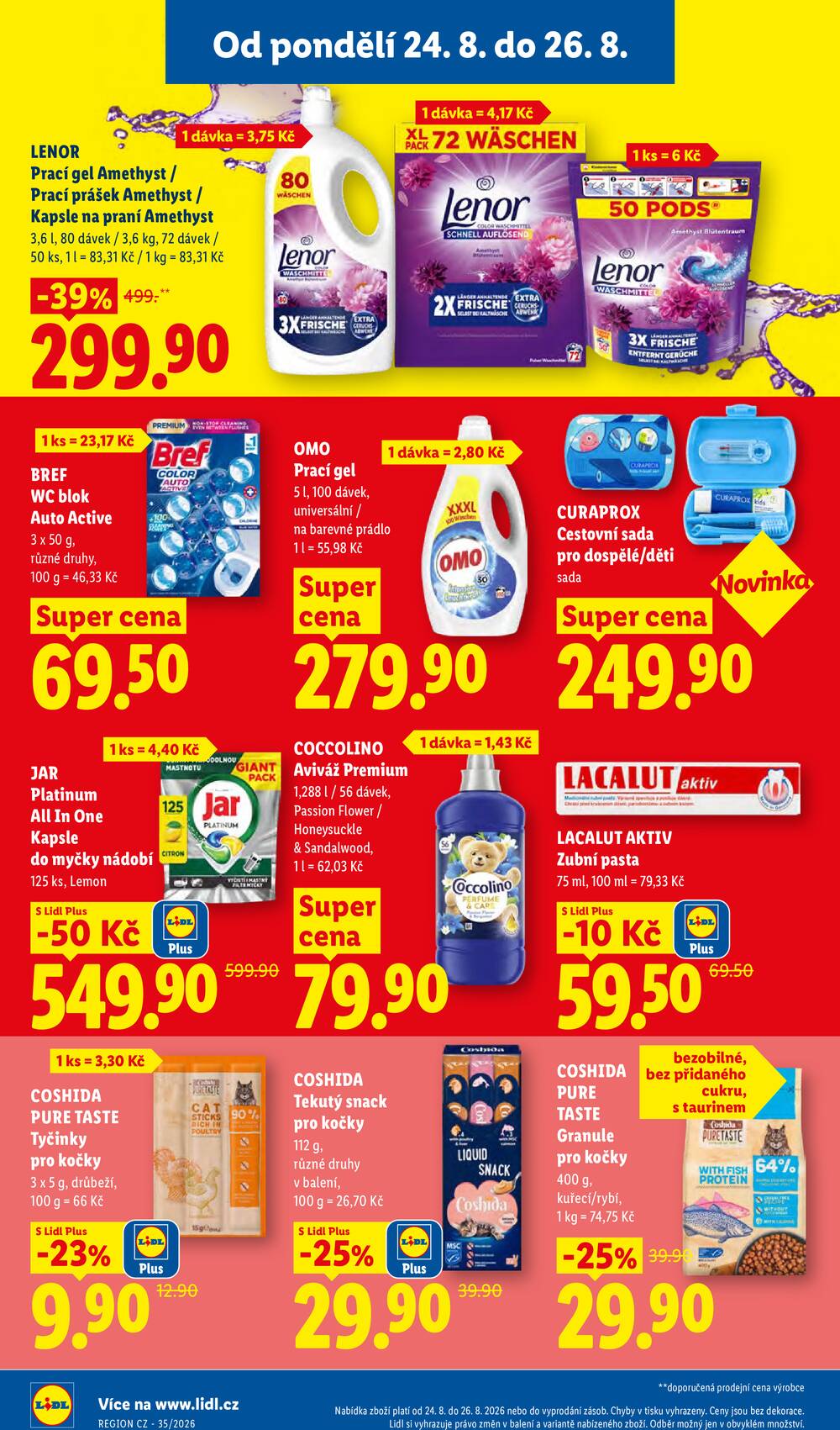 Lidl od 24.8. do 26.8.2026