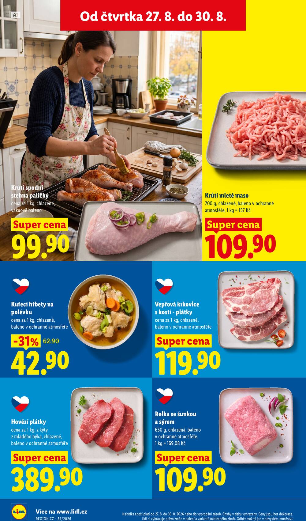 Lidl Čtvrtek od 27.8. do 30.8.2026