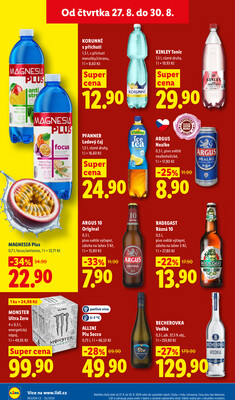 Lidl Čtvrtek od 27.8. do 30.8.2026