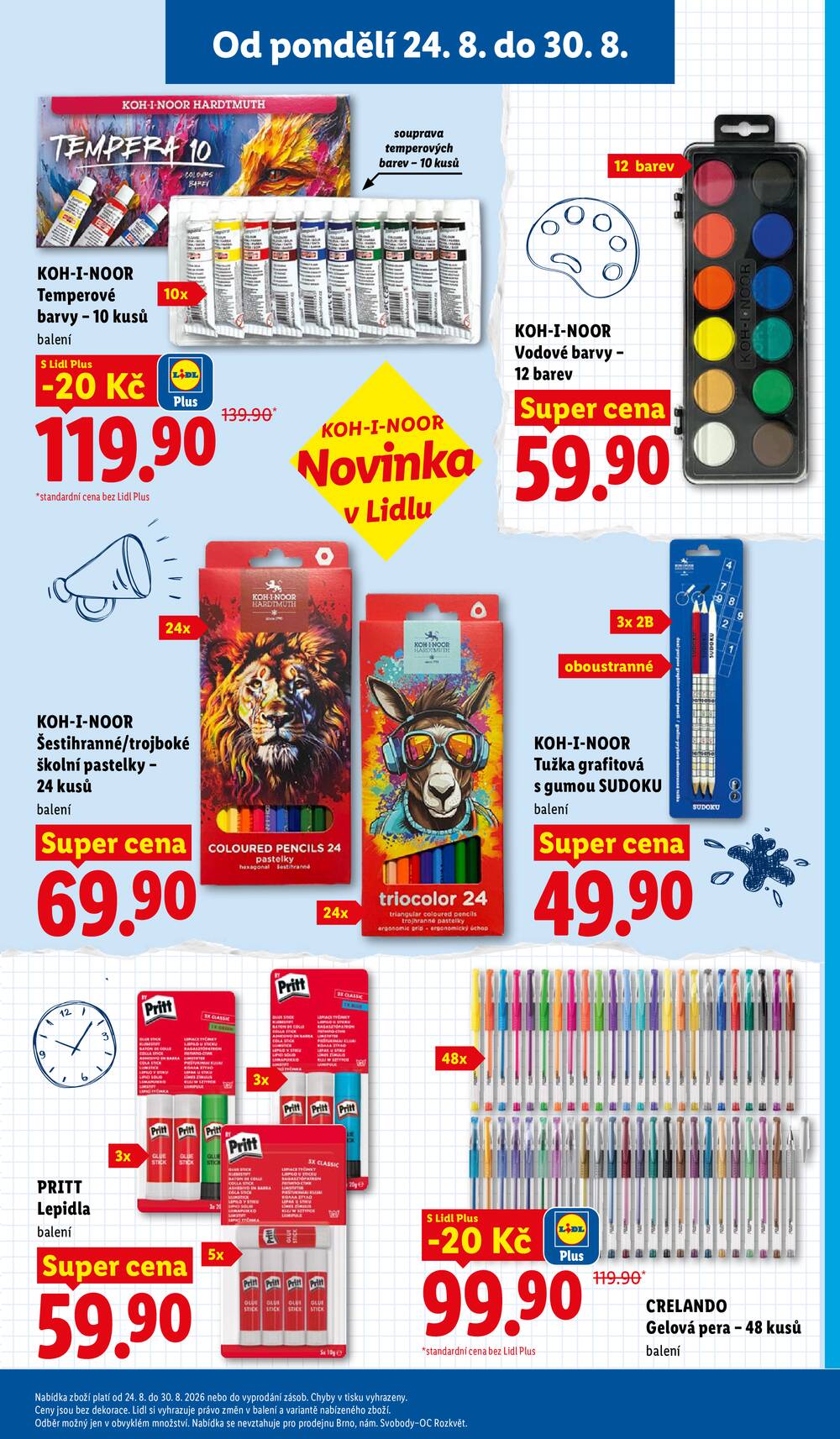 Lidl Spotřební zboží 24.8. - 30.8.