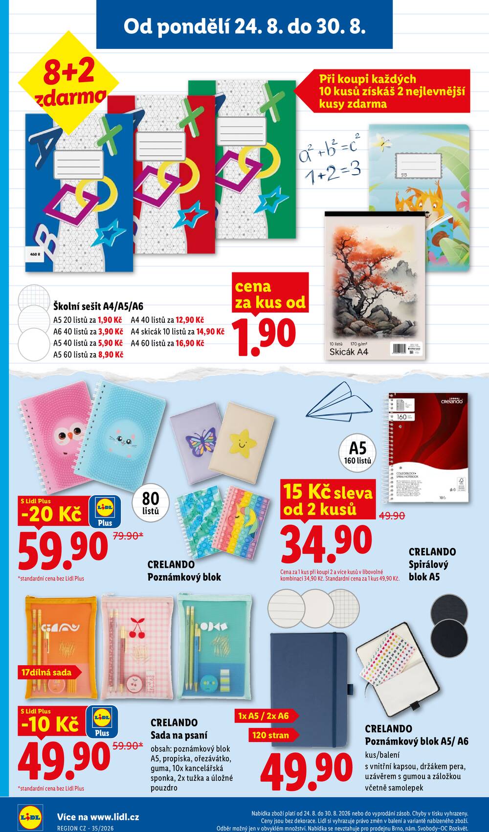 Lidl Spotřební zboží 24.8. - 30.8.