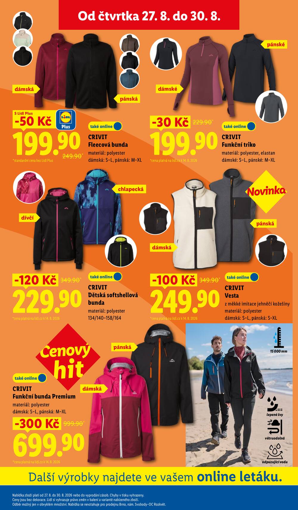 Lidl Spotřební zboží 24.8. - 30.8.