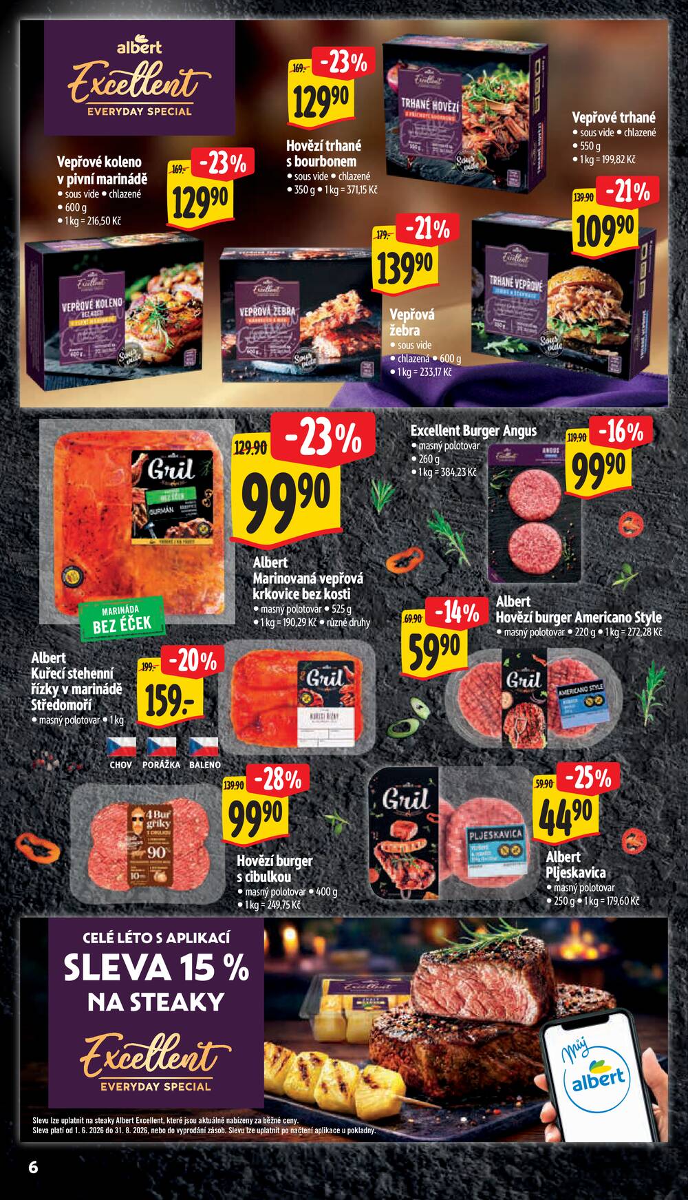 Albert Supermarket Jihomoravský od 26.8. do 1.9.2026