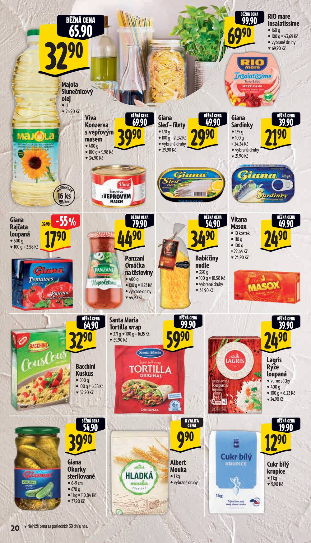 Albert Supermarket Jihomoravský od 26.8. do 1.9.2026
