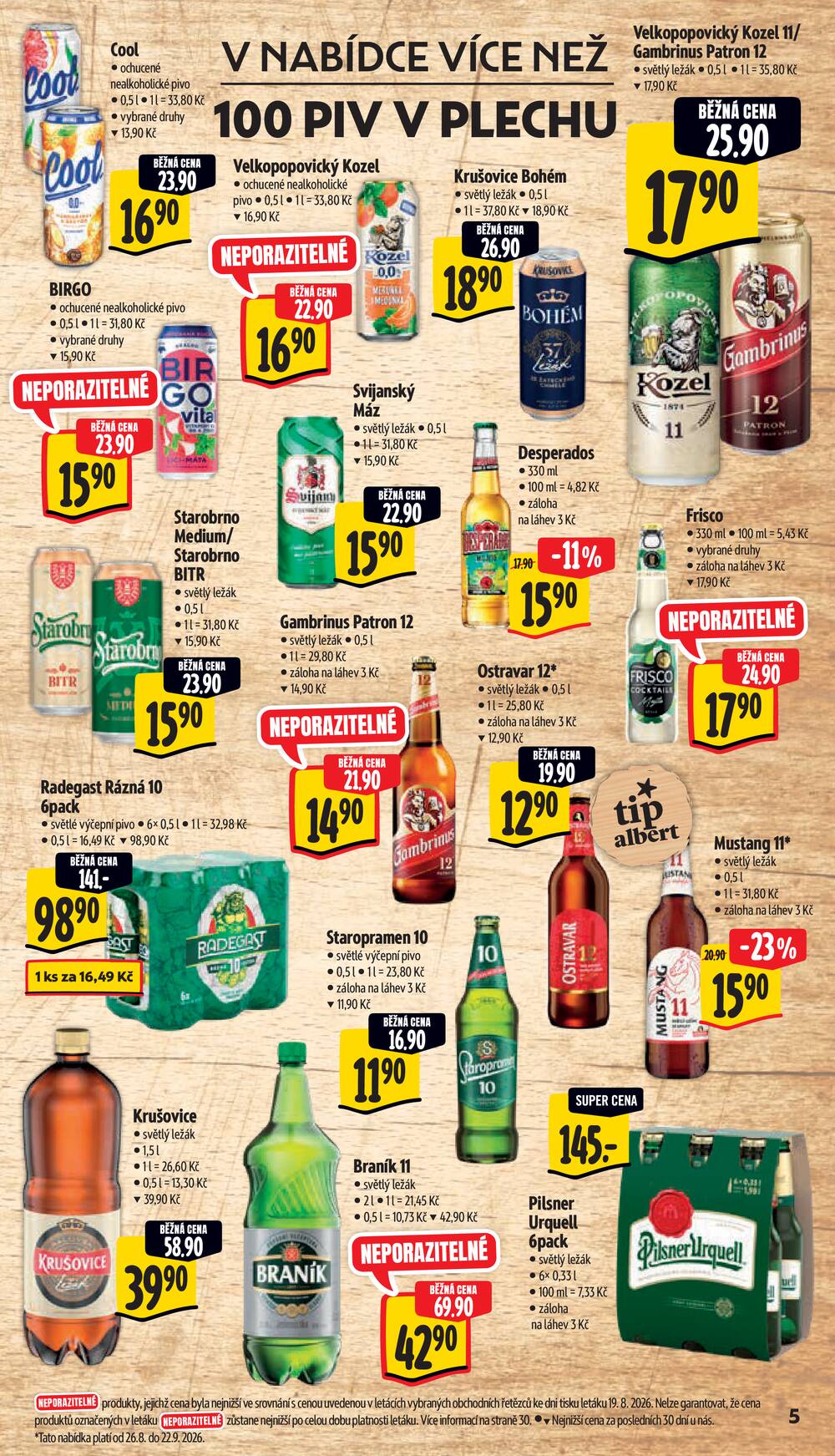 Albert  Hypermarket od 26.8. do 1.9.2026