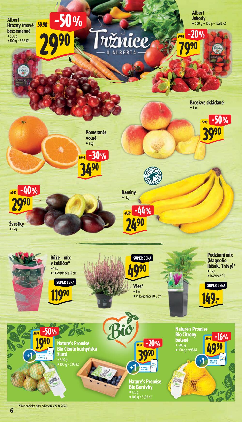 Albert  Hypermarket od 26.8. do 1.9.2026