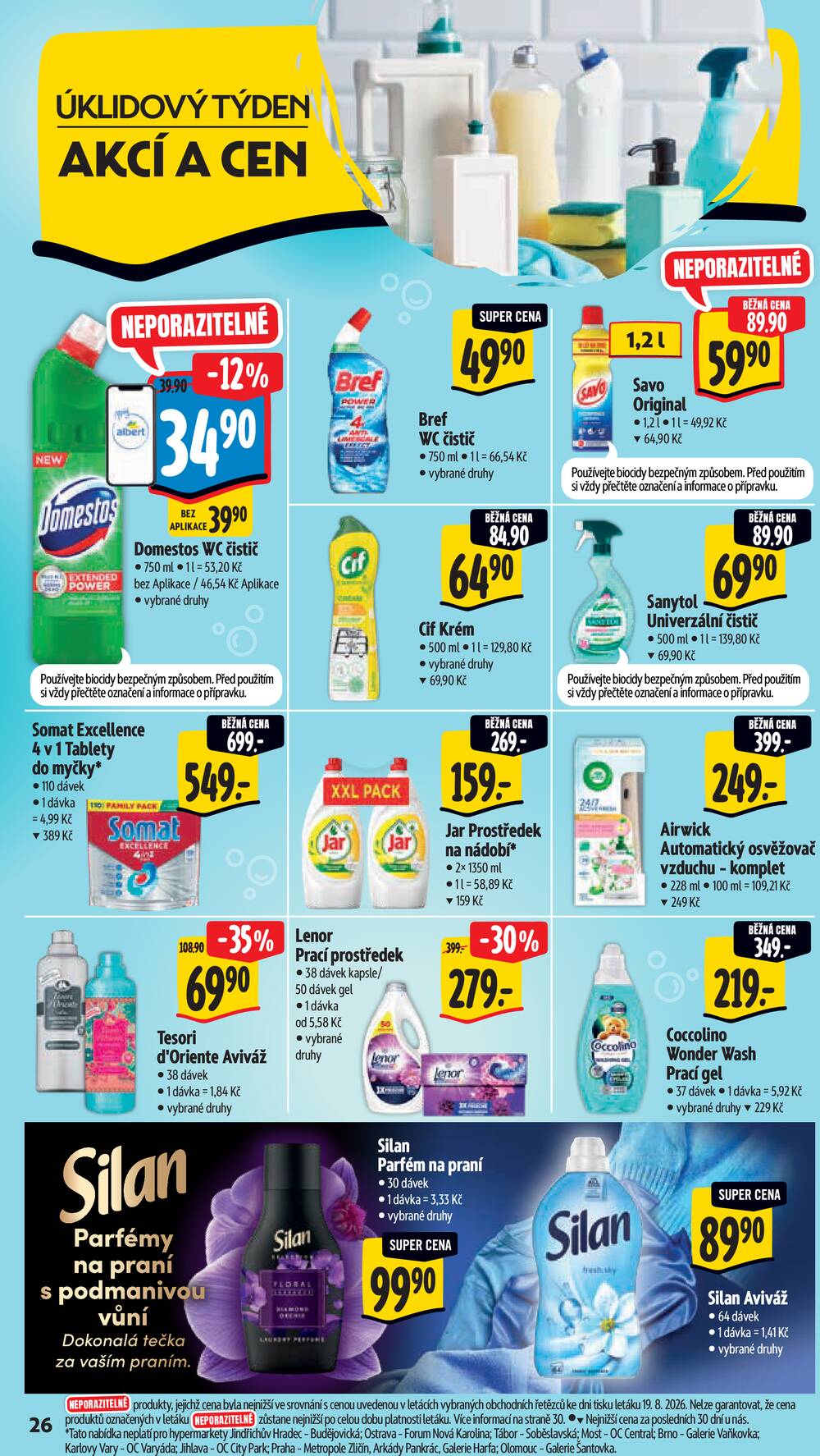 Albert  Hypermarket od 26.8. do 1.9.2026