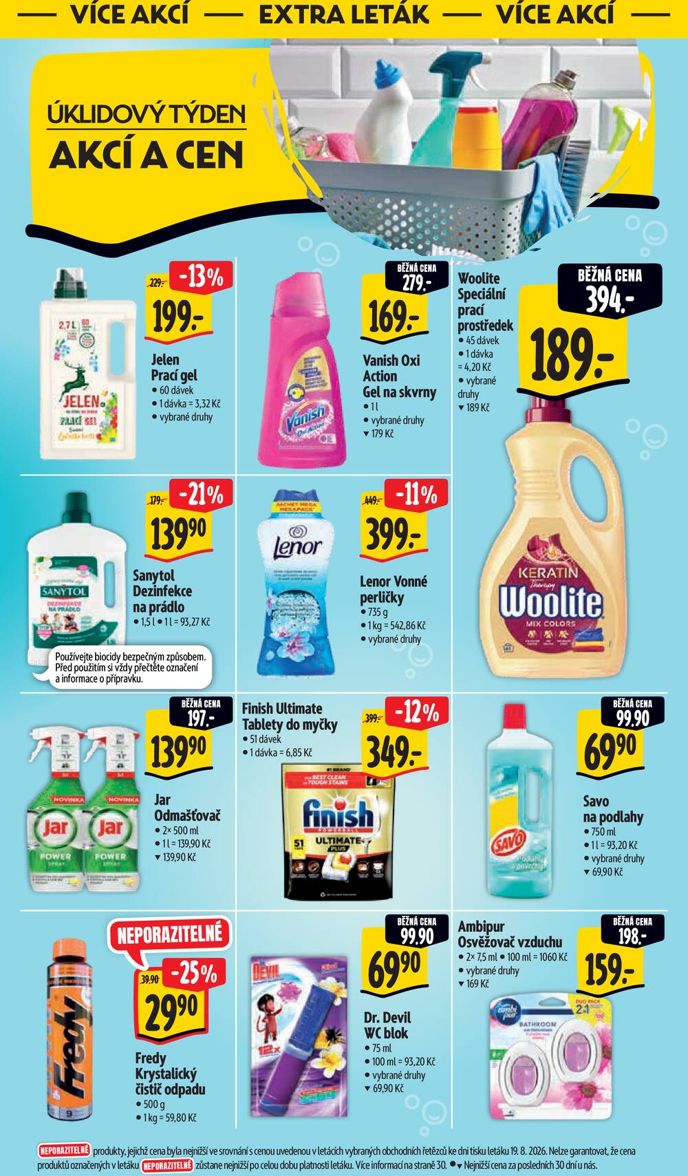 Albert  Hypermarket od 26.8. do 1.9.2026