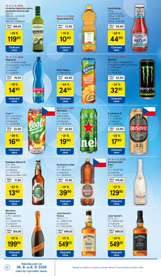 Tesco supermarkety od 26.8. do 1.9.2026