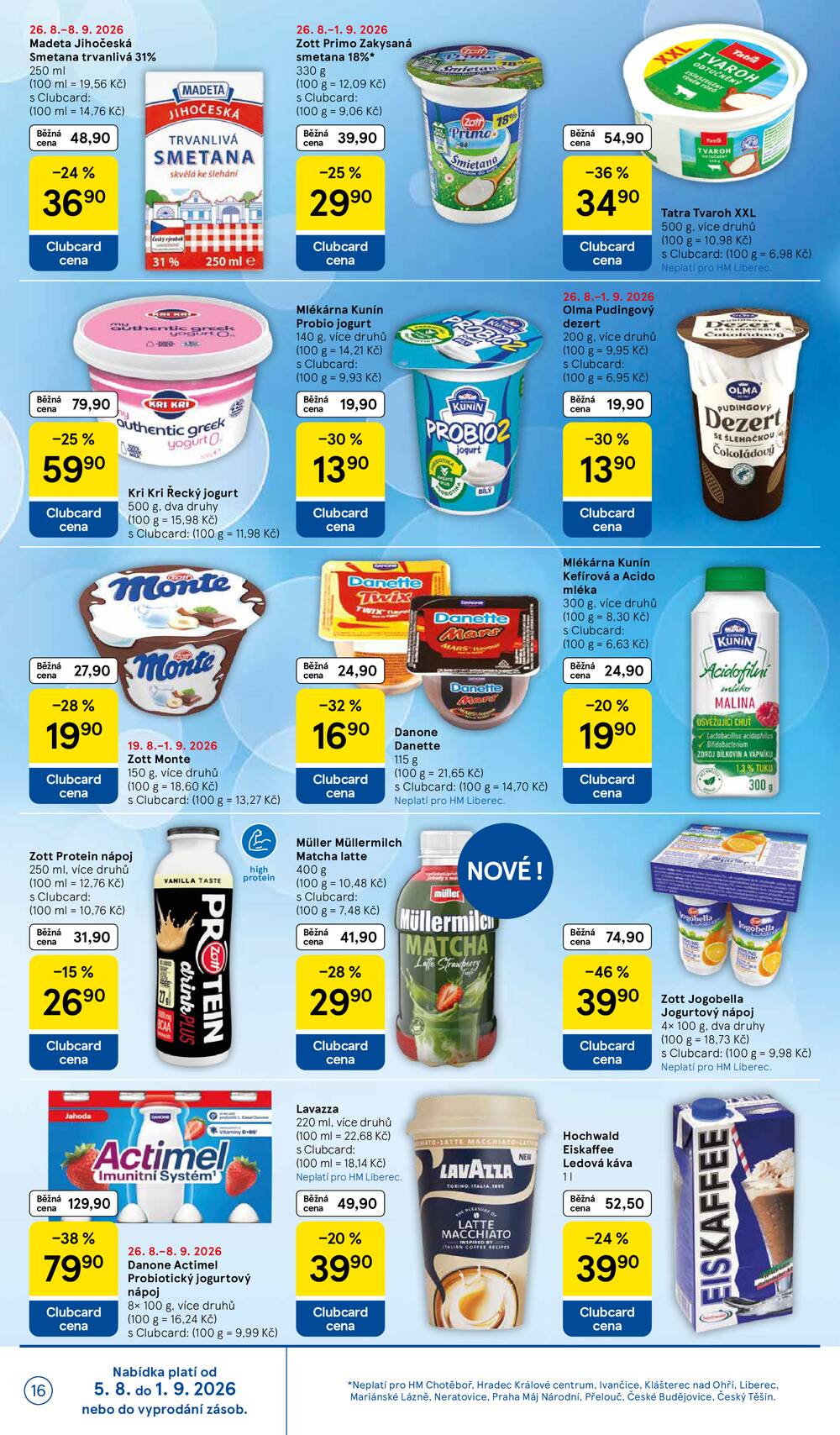Tesco hypermarkety od 26.8. do 1.9.2026