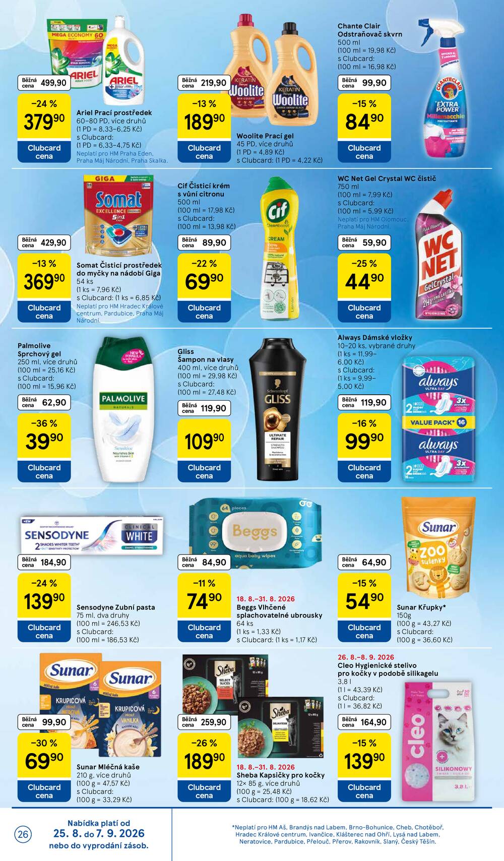 Tesco hypermarkety od 26.8. do 1.9.2026