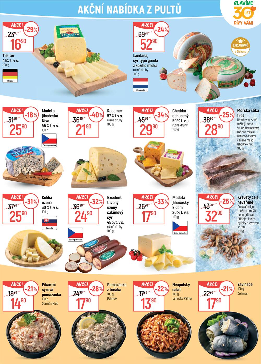 Akční leták Globus 26.8. - 1.9.2026 - Globus Praha - Centrum Černý Most