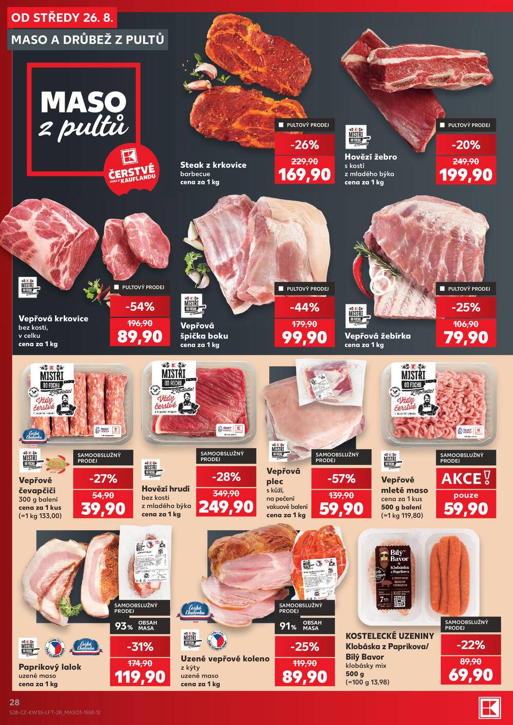 Kaufland 26.8. - 1.9. - Kaufland - Strakonice