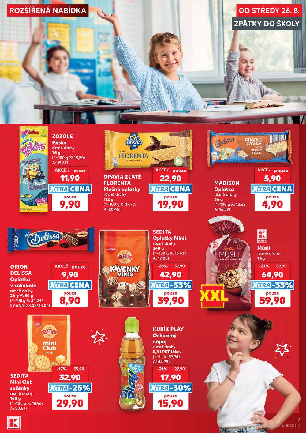 Leták Kaufland - Kaufland 26.8. - 1.9. - Kaufland - Praha 5 (Stodůlky) - strana 7 Leták Kaufland - Kaufland 26.8. - 1.9. - Kaufland - Praha 5 (Stodůlky) - strana 7