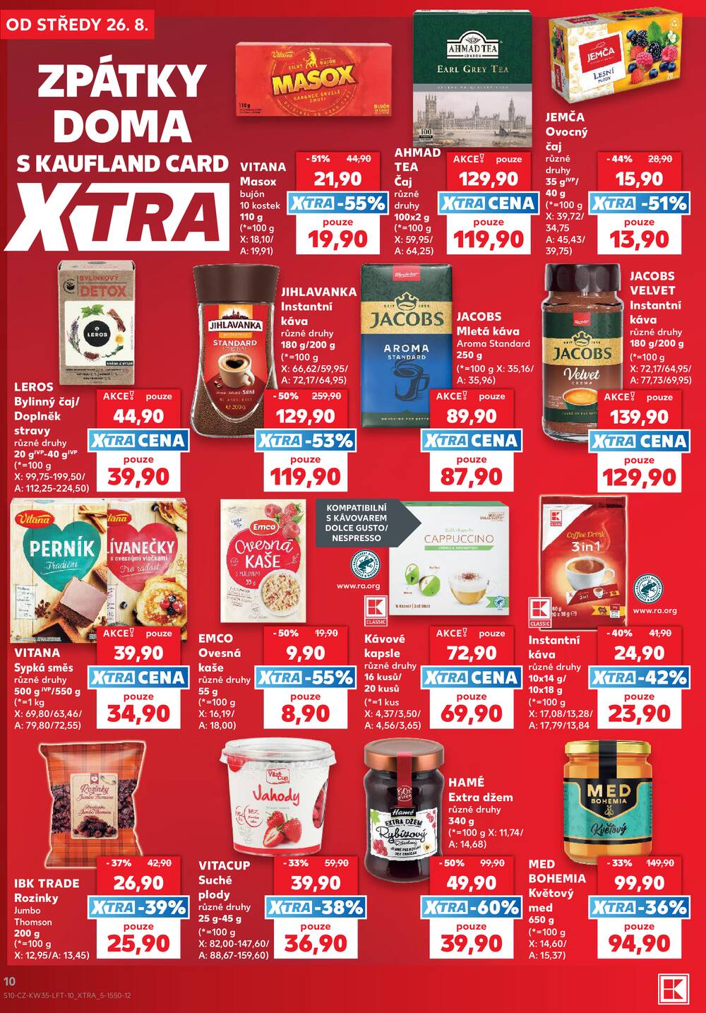 Kaufland 26.8. - 1.9. - Kaufland - Praha 8 (Libeň)