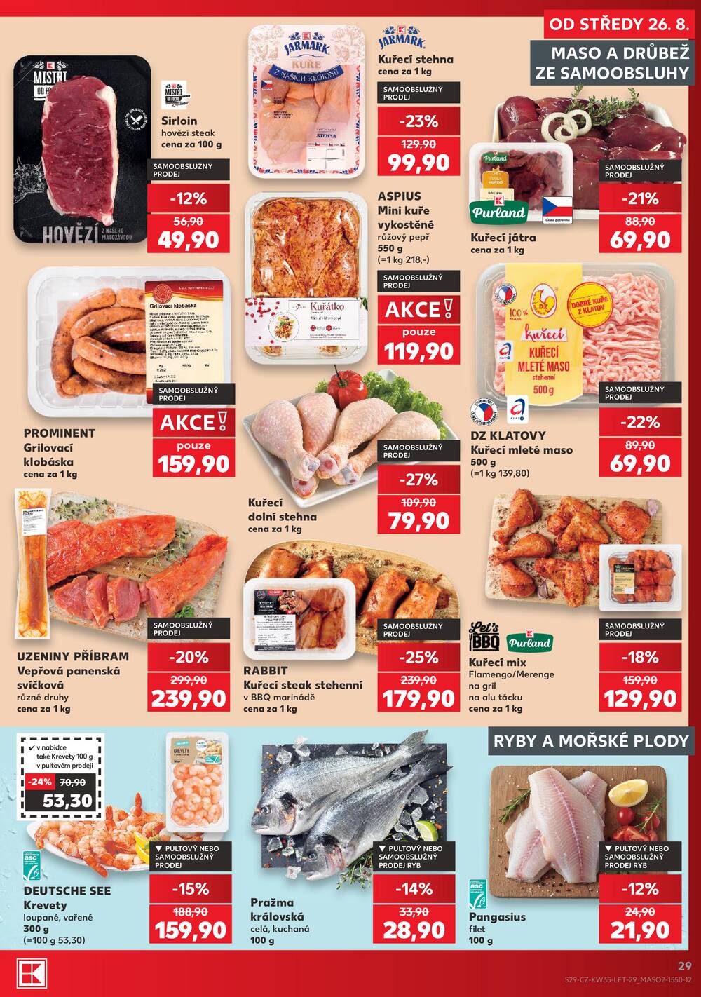Kaufland 26.8. - 1.9. - Kaufland - Praha 8 (Libeň)